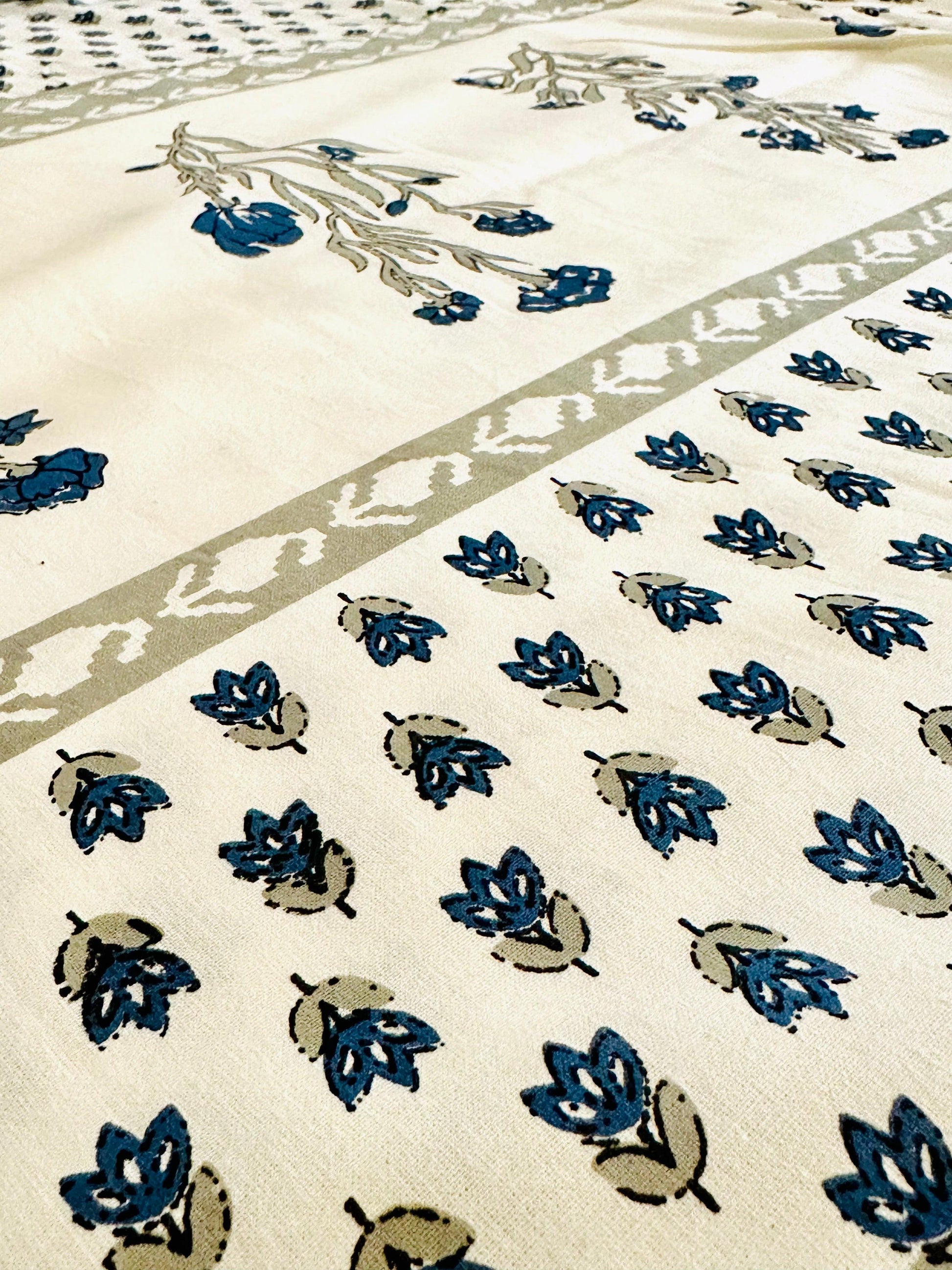 Regal Blossoms Bedsheet Set - DewDropHues