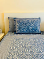 Bagru Print Bedsheet Set - DewDropHues
