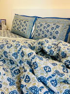 Floral Kaleidoscope Bedsheet Set