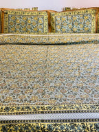 Floral Kaleidoscope Bedsheet Set