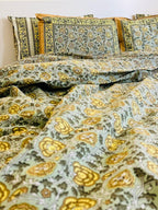 Floral Kaleidoscope Bedsheet Set