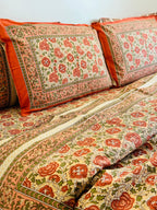 Floral Kaleidoscope Bedsheet Set