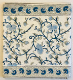 Cerulean Vines Table Runner