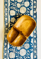 Indigo Orchard Table Runner