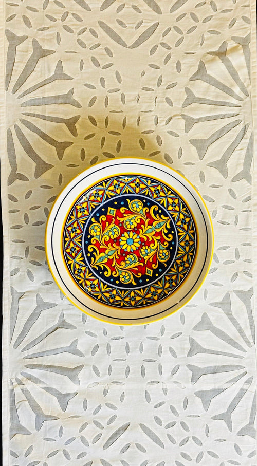 Ethereal White Cutwork Runner