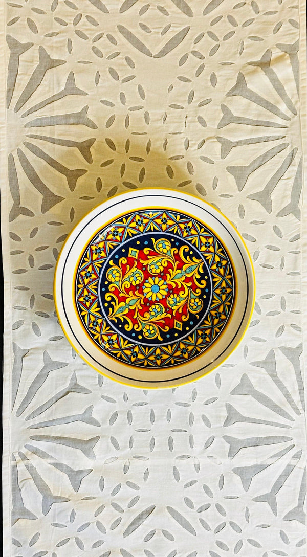 Ethereal White Cutwork Runner