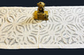 Ethereal White Cutwork Runner