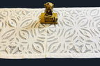 Ethereal White Cutwork Runner