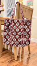 The Maroon Mosaic Chippa Tote