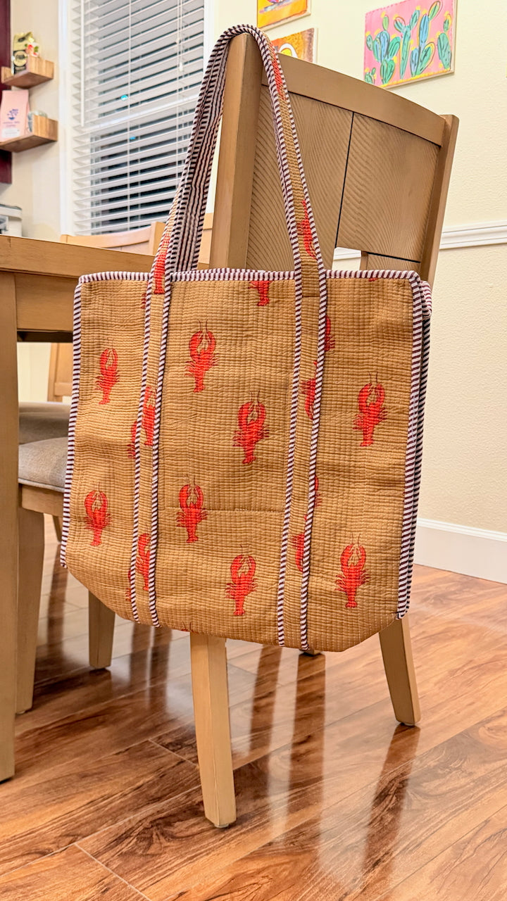 The Rock Lobster Chippa Tote
