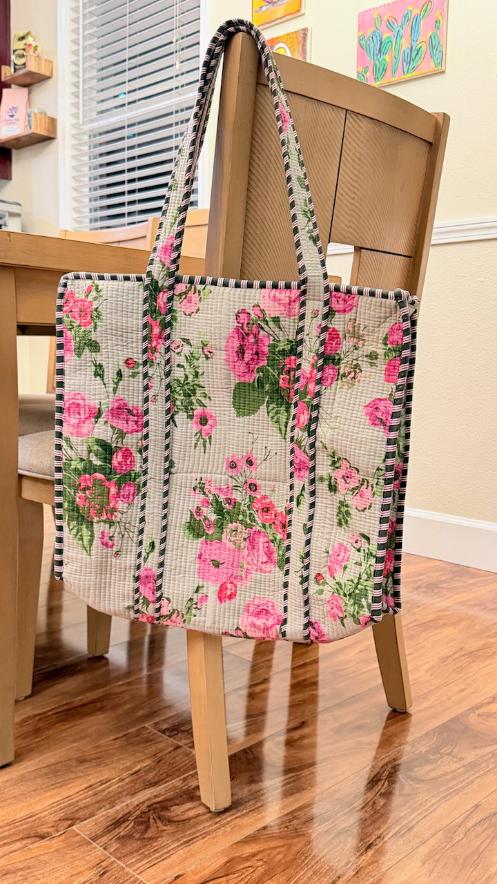 The Rosy Outlook Chippa Tote