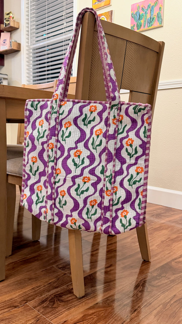 The Purple Wave Chippa Tote