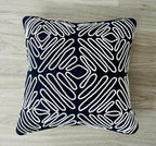 Helter Skelter Embroidered Throw Pillow Cover - DewDropHues