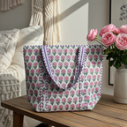 Amer Blooms Tote Bag